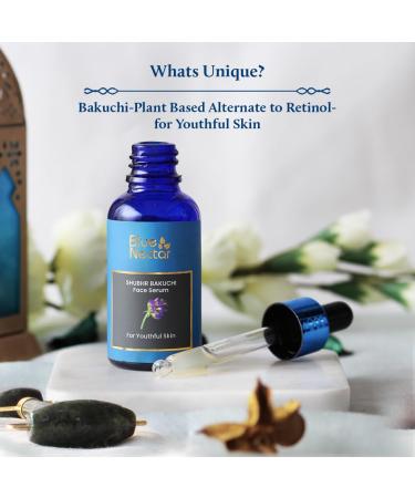 Blue Nectar Bakuchiol Anti-Aging Serum | Plant-Based Retinol Alternative for Fine Lines Wrinkles & Dark Circles - Oil Free Face Moisturizer (1 Fl Oz - Buy Online on GoSupps.com
