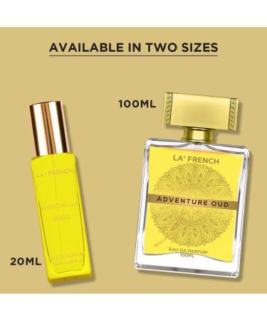 La. French Oudhh Unisex Eau De Parfum Gift Set 4 x 20ml for Men & Women | with Adventure Oud Romance Oud Al Hisan Oud Woody | Eau De Perfume | Rakhi Gift Set For Brother and Sister - Buy Online on GoSupps.com