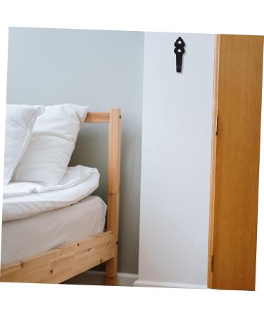 Cabilock 20 Pcs Hook up Wall Mounted Coat Hooks Rustic Coat Hooks Rustic Hanger Robe Hook Bag Hook Porch 7X4CMx2pcs Blackx2pcs - Buy Online on GoSupps.com