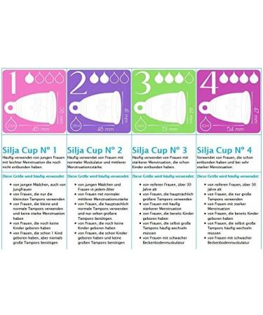 Buy Silja Cup N 1 STAB - 100% Medical Silicone Menstrual Cup from Germany | Eco-Friendly & Comfortable - Buy Online on GoSupps.com