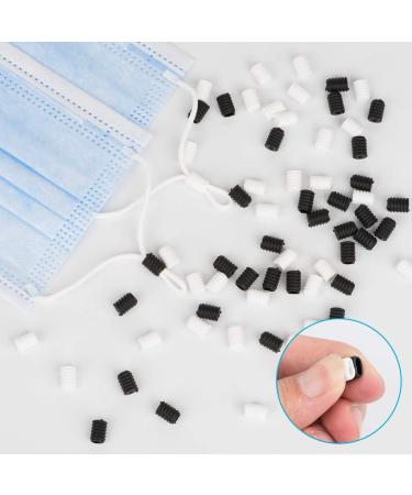 100 Pcs Mask Adjuster Elastic Cord Stopper - Adjustable Ear Loop Buckle for Face Masks - Buy Online on GoSupps.com