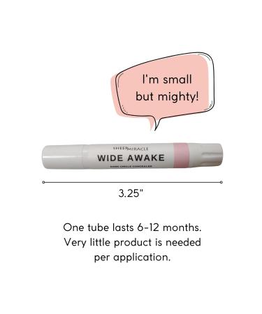 2-PACK Wide Awake Dark Circle Concealer Under Eye Brightener - Vegan, Organic & Cruelty-Free (2g x 2) - Buy Online on GoSupps.com
