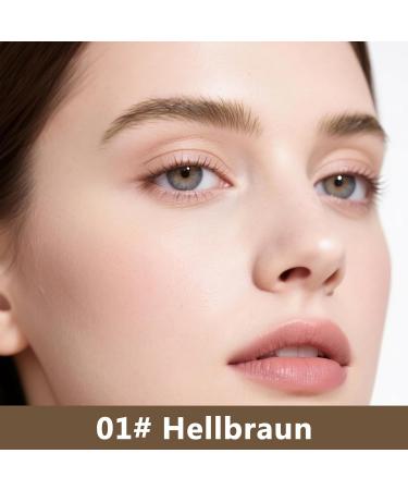  Erinde Erinde Microblading 2 in 1 Double Ended Eyebrow Pencil 4D Eyebrow Pencil with 2 Tips Waterproof and Stain Resistant Long L - Buy Online on GoSupps.com