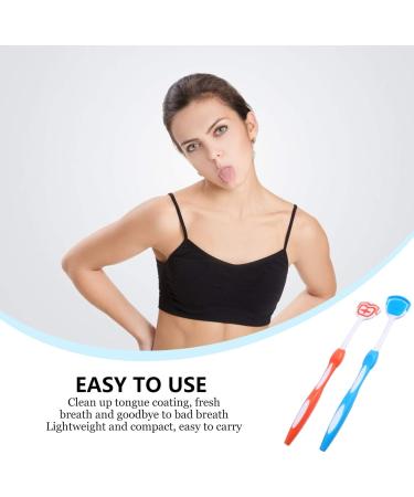 Heallily Reusable Nano Tongue Cleaner 2-Pack Tongue Scraper for Fresh Breath & Optimal Oral Health - Buy Online on GoSupps.com