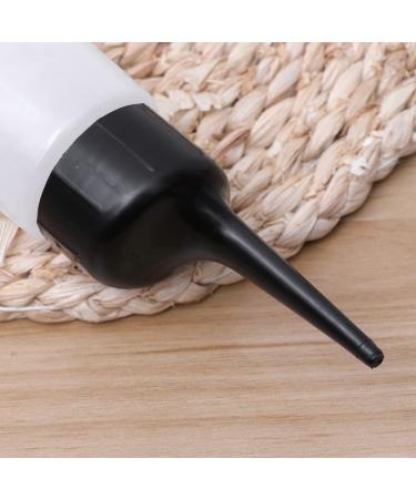 COHEALI Hair Dye Applicator Bottle - Precision Squeeze Bottle with Black Slant Tip & Scale | Ideal for International Shipping - Buy Online on GoSupps.com