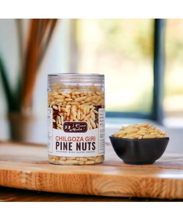 Pinenuts (Chilgoza) Super healthy nut Gifts Pine Nuts- Pine Nuts Without Shell Pine Nut Boosts Energy Pecan Nuts is a powerhouse of vitamins and Minerals (Pack of 1) - Buy Online on GoSupps.com