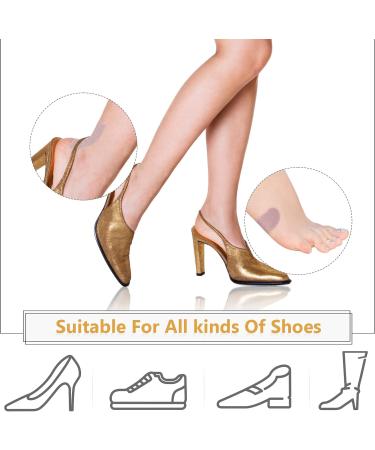 Sibba 30 Sheets Precut Moleskin for Blisters for Feet Blister Prevention Foot Protection for Heels Shoes to Reduce Friction and Foot Pain - Buy Online on GoSupps.com
