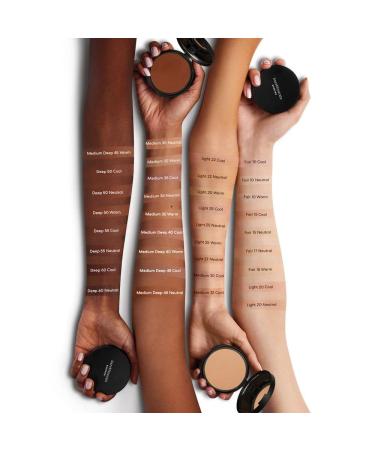 bareMinerals Barepro 16Hr Skin-Perfecting Powder Foundation Medium Deep 45 Cool - 8.0g - Buy Online on GoSupps.com