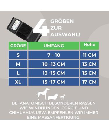 NATURE PET Dog Carpal Splint/Dog Carpal Joint Protection Splint/Dog Support Brace Carpolock Medium Grey - L - Buy Online on GoSupps.com