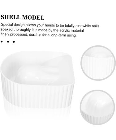 Gogogmee Manicure Hand Soak Bowl Nail Removal Bowls Nail Soak off Bowl Nail Tips Soak Bowl Manicure Bowl for Hand Nail Soak Bowl Manicure Soaking Bowl Manicure Wash Bowls Manicure Hand Bowl - Buy Online on GoSupps.com