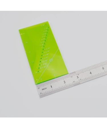 Sewing Machine Seam Guide Ruler with Magnetic Attachment - Perfect for Straight Line Hems and Sewing Gauge - Includes Pivot Point and Trim Line - 1/8 to 2 Inch Range - Buy Online on GoSupps.com
