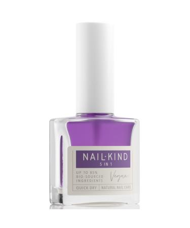 NAILKIND Nail Growth 5 in 1 360 Therapy - Nail Treatment - Nail Hardener - Nail Strengthener - Nail Repair - Peta Certified Cruelty Free - Quick Dry Long Lasting - 8ml 5 in 1 360 Nail Therapy