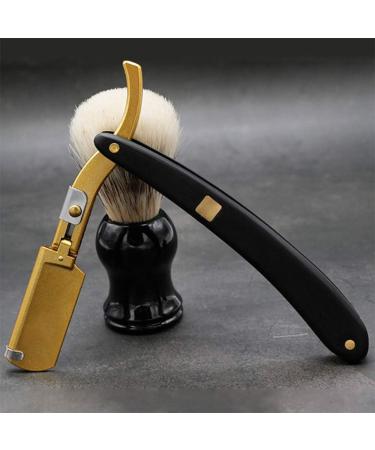 Buy Luejnbogty Ebony Men's Shaving Tools - Manual Blade Razor & Stain-Resistant Razor Head - Premium Quality for a Perfect Shave - Buy Online on GoSupps.com