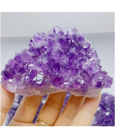 150gwholesale Natural Amethyst Quartz Cluster Reiki Crystals Art Home Decor Gift - Buy Online on GoSupps.com