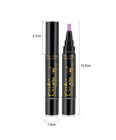 Gel Nail Polish Pen Set - 6pcs, One Step 3 in 1 Soak Off UV LED Lamp Gel Nail Kit - Buy Online on GoSupps.com