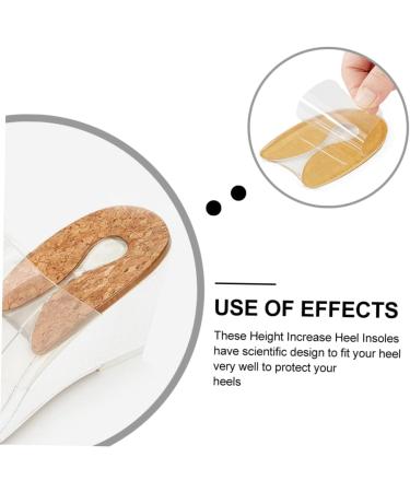 Shop Gatuida 10 Pairs Transparent Heel Pad Accessories for Men | International Shipping Available - Buy Online on GoSupps.com