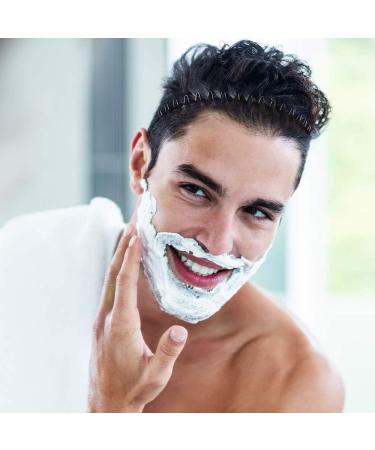 2pack Metal Hair Bands for Men Women's Headbands Unisex Black Wavy Spring Sports Headband for Men's Hair Band Hoop Clips Women Accessories Simple Elastic Non Slip Wide Headwear - Buy Online on GoSupps.com