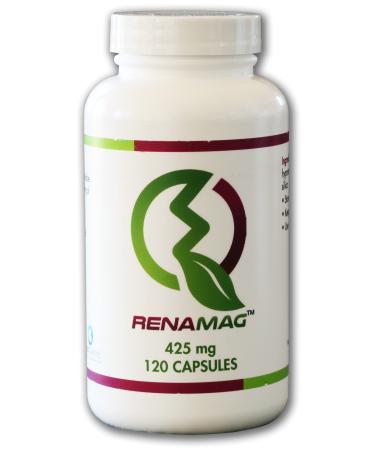 Renamag - 850 mg of GI Friendly Magnesium glycerophosphate offering 100 mg of Elemental Magnesium per dose of Two Capsules.