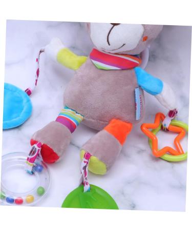 Shop Toyvian Baby Toys - Adorable Plush Crib Toys with Ring Bell for Infants - Size 1 - Buy Online on GoSupps.com