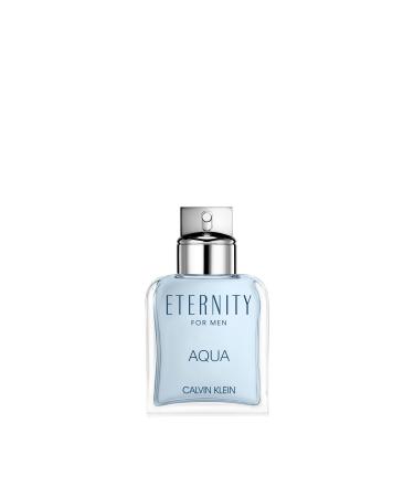 Calvin Klein Eternity Aqua Eau De Toilette Woody Men's Cologne With Notes of Cucumber Sage & Sandalwood Long Lasting Fragrance 3.3 Fl Oz (Pack of 1)