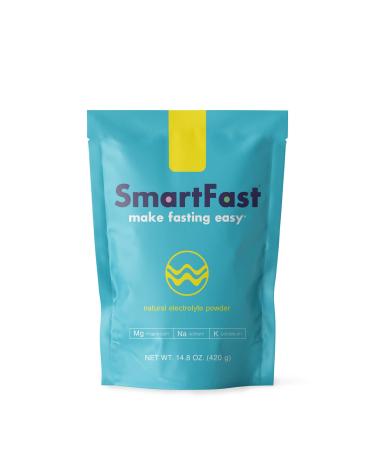 SmartFast Natural Electrolyte Powder - 140 High Strength Servings - Keto | Fasting | Paleo - Electrolyte Minerals for Superior Performance (14.8 oz.)