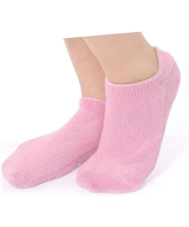 DOITOOL 4 Pairs Moisture Socks Gold Ponytail Holder Lotion Sock Womens Socks Silicone Socks Tiaras for Moisturising Socks Foot Care Booties Silicone Gel Socks Moisturizing - Buy Online on GoSupps.com