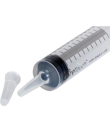 Care Touch 60mL Syringe with Catheter Tip - 50 Large Disposable Medicine Syringes - Buy Online on GoSupps.com