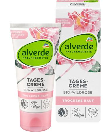 alverde NATURKOSMETIK Organic wild rose day cream - 50 ml