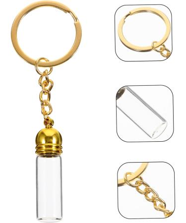 VALICLUD Refillable Glass Bottle Keychain - Travel Size Perfume Bottle for Women - Portable Perfume Refill Holder & Decor - Buy Online on GoSupps.com