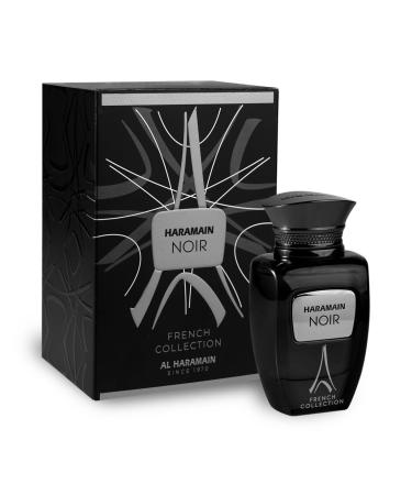 Al Haramain Noir French Collection - Arabian Perfume for Women and Men - Unisex Perfume - Long Lasting Perfume for Men and Women - 3.33 oz