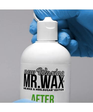 Mr. Wax Set: Pre Wax Skin Cleanser & Aloe Vera Aftercare Oil (2x500ml) - Perfect for Smooth Skin After Waxing - Buy Online on GoSupps.com