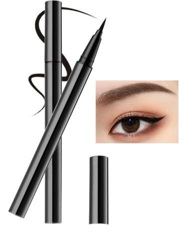  LINGJIONG Waterproof Eyeliner Pencil | Sweat and Water Resistant Liquid Eyeliner Long-lasting liquid eyeliner pencil eye makeup for women girls makeup artists Lingjiong - Buy Online on GoSupps.com