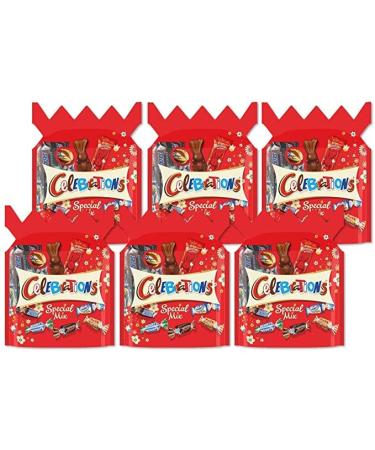 CELEBRATIONS - Assortment of chocolates - Special Mix 224g (Pack of 6)