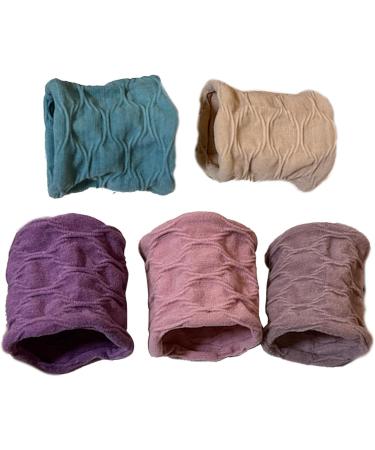Hair Elastics No Damage Wide Hair Ties Hair Elastics Ponytail Holders No Damage Hair Elastic Bands Hair Accessories Seamless Elastics for Thick Hair - Buy Online on GoSupps.com