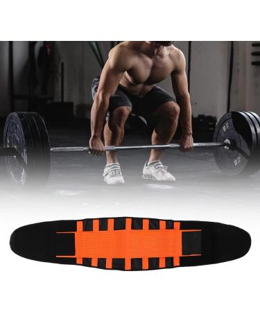 Buy Comfortable Orange Lumbar Support Belt for Sciatica & Scoliosis - Breathable Back Support for Outdoor Activities - Buy Online on GoSupps.com