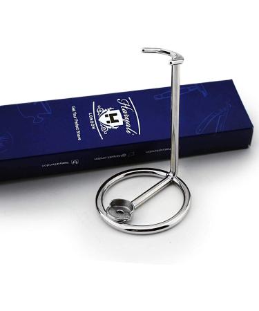 Designer Stainless Steel Shaving Razor & Stand Combo | Luxury Grooming Gift for Him - International Shipping Available - Buy Online on GoSupps.com