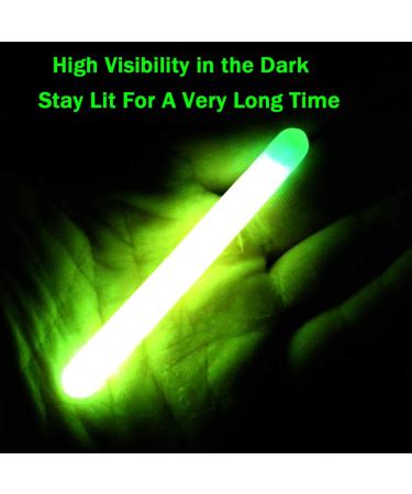 Qualy Fishing Glow Sticks for Bobbers - Bobber Light Alarm Kit - Mini Glow Sticks for Fishing Bulk - 1.5 to 3 inch Packs - 100 Pcs - Buy Online on GoSupps.com