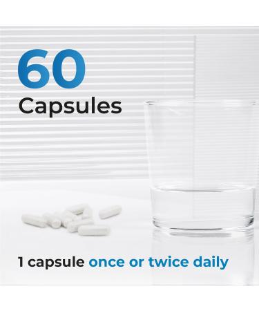 Biogenique Potassium Chloride - 60 Capsules Potassium 100MG - Healthy Muscle Function Heart Health & Electrolyte Balance - Made in Canada Pharmaceutical Grade Non-GMO - Buy Online on GoSupps.com