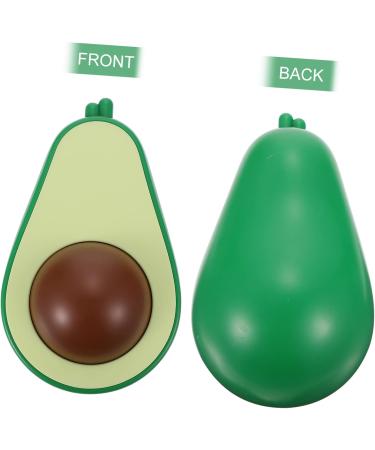 Lurrose 2 STK Acupressure Roller Massage Globe - Trigger Point & Body Massage Ball (11x6.5cm) - Green - Manual Back Roller for Pain Relief & Relaxation - Buy Online on GoSupps.com