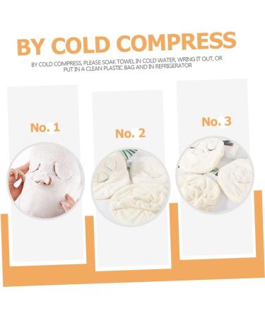 PACKOVE 1 Ensemble Masque de Soin Visage de Serviettes pour Vapeur Hydratation et Fatigue Oculaire R utilisables et Lavables Chaleur et Froid pour Soin Peau - Buy Online on GoSupps.com