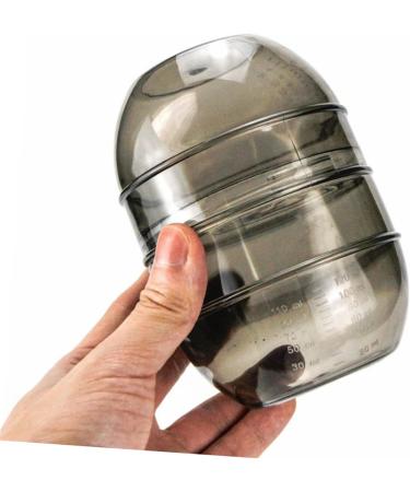 PACKOVE 3 Pi ces Bol de M lange pour Coloration Capillaire PP Double chelle Gradu e Doseur pour Cr me et Teinture Usage Professionnel et DIY Domicile - Buy Online on GoSupps.com