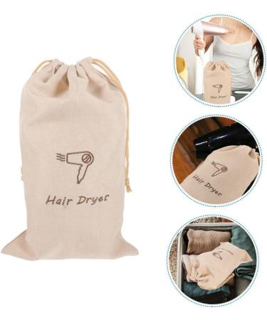 Healeved Blowdryers for Hair Drawstring Bag Hair Dryer Linen Bag Storage Bag Travel Universal Jewelry Bag - Buy Online on GoSupps.com