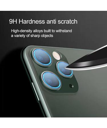 SUWEI Camera Lens Protector for iPhone 12 Pro 6.1 inch - Aluminum Alloy Screen Cover Film | Lens Shield in Bright Shiny Color - 12Pro - Buy Online on GoSupps.com