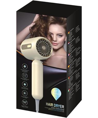 twcrvil Powerful Hair Dryer For Fast And Efficient Blow Dry Professional Hair Dryer Electric Hair Dryer Chaison Hair Dryer Quiet white - Buy Online on GoSupps.com