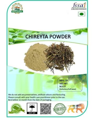 MM Chirayta Pow.der Chiraita Pow.der 100 GMS Chiretta Bitter Stick Powder Swertia Chirata Powder