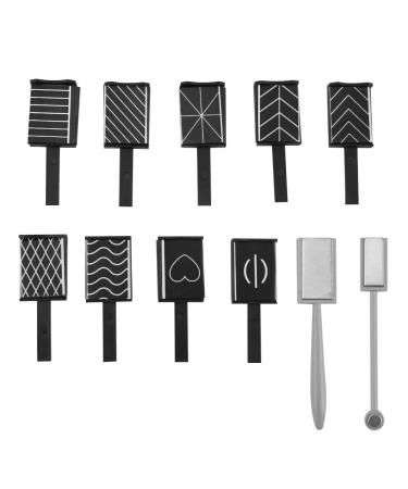Led nail art magnets of Cat Eye 3D nail magnet stick uv gel manicure nail art tool magnetic diy magic cat eye magnet stick set nail art tools 11 pieces