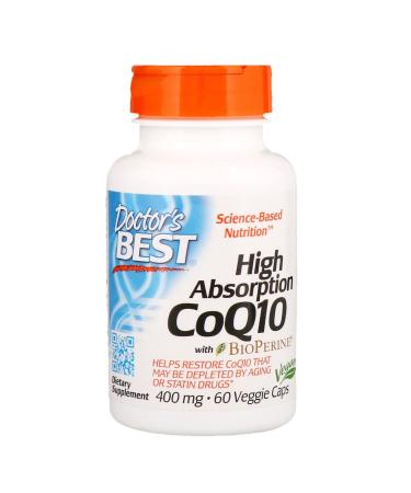 High Absorption Coq10 400mg60 Vgcdoctors Best