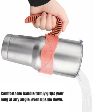 Handle for YETl Cup 20oz 30oz Tumbler Handle Lightweight Dishwasher Safe for Travel and Outdoor Activities Great for Arthritis Diabetes Fits Most Tumblers () Pink - Buy Online on GoSupps.com