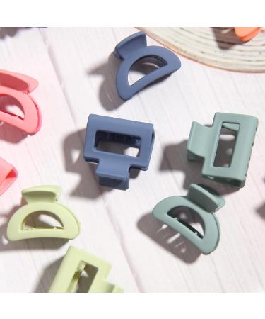 20 Pack Women's Candy Color Mini Hair Claw Clips - Non-Slip Hair Accessories (Popular Colors) - Buy Online on GoSupps.com