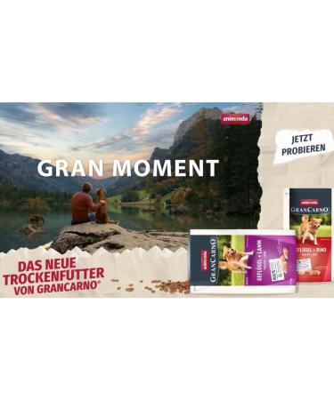 GranCarno Animonda - Dry food for senior dogs from 7 years old - Poultry + beef (1 x 4 kg) - Premium grain-free food for senior dogs from 7 years old - Buy Online on GoSupps.com